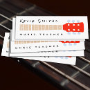 Search for guitar lessons business cards Guitarist