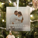 Search for merry and married christmas tree decorations Elegant
