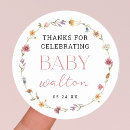 Search for baby celebration stickers Baby in bloom