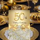 Search for anniversary invitations Gold