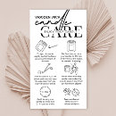 Search for safety business cards Black and white