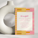 Search for yellow baby girl shower invitations Cute