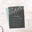 Search for winter wonderland seasonal invitations Chalkboard