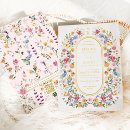 Search for rustic lavender wedding invitations Watercolor wildflower meadow wreath