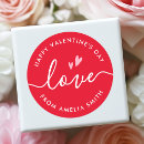 Search for happy valentines day envelope seals Cute design for kids