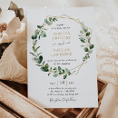Search for geometric greenery wedding invitations Garden