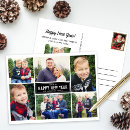Search for simple new years cards Photo collage
