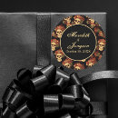 Search for skull and roses stickers Spooky