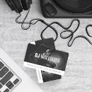 Search for music producer business cards Elegant