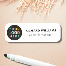 Search for dry erase name tags Your logo here