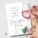 Search for vino before vows invitations Champagne