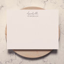 Search for stylish elegant note cards Blush pink