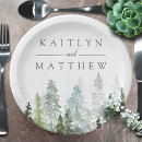 Search for rustic wedding plates Winter