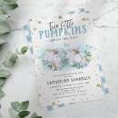 Search for twin pumpkin baby shower invitations Gold