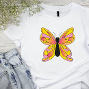 Search for butterfly womens tshirts Typography