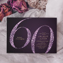 Search for purple surprise party invitations Typography