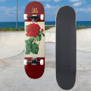 Search for rose flower skateboards Red