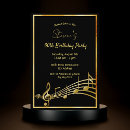 Search for black 60th birthday invitations Gold