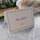 Search for dinner party place cards For her