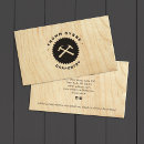 Search for plywood business cards Wooden