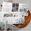 Search for ski wedding invitations Watercolor