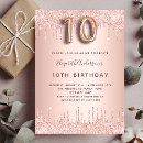 Search for 10 years old girl birthday invitations For kids
