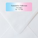 Search for gender reveal return address labels Baby shower