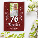 Search for 70th birthday cards Modern