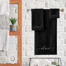 Search for black and white modern bath towels Elegant