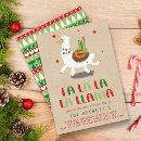 Search for fa la la la la invitations Festive