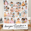 Search for 16 photo blankets Grandma