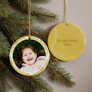 Search for yellow christmas tree decorations Trendy