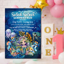 Search for splish splash mermaid bash invitations Ocean