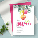 Search for pink christmas invitations Dinner party