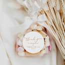 Search for treat bag wedding stickers Gold