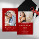 Search for red and white graduation invitations Simple