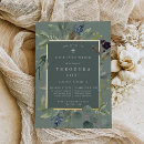 Search for spring christening invitations Sage green