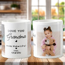 Search for nana and papa mugs Grandmother