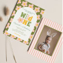 Search for floral girl birthday invitations Hippie