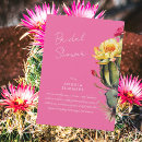 Search for cactus bridal shower invitations Succulent