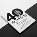 Search for 40 and fabulous 40th birthday invitations Modern