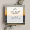 Search for funeral tribute invitations Elegant
