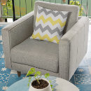 Search for yellow and grey chevron cushions Modern