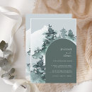 Search for forest wedding invitations Pine trees