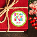 Search for red cookie stickers Baking spirits bright