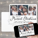 Search for couples first christmas cards Merry and married