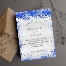 Search for silver confetti wedding invitations Modern