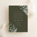 Search for olive leaf invitations Elegant
