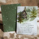 Search for cabin wedding invitations Winter