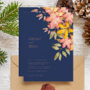 Search for autumn leaves wedding invitations Rustic
